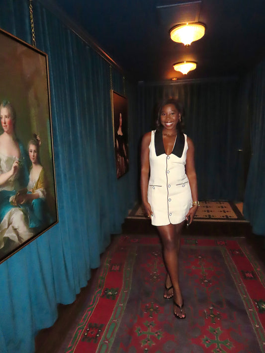 Twilight Tuxedo Dress