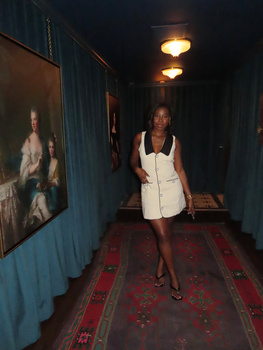 Twilight Tuxedo Dress