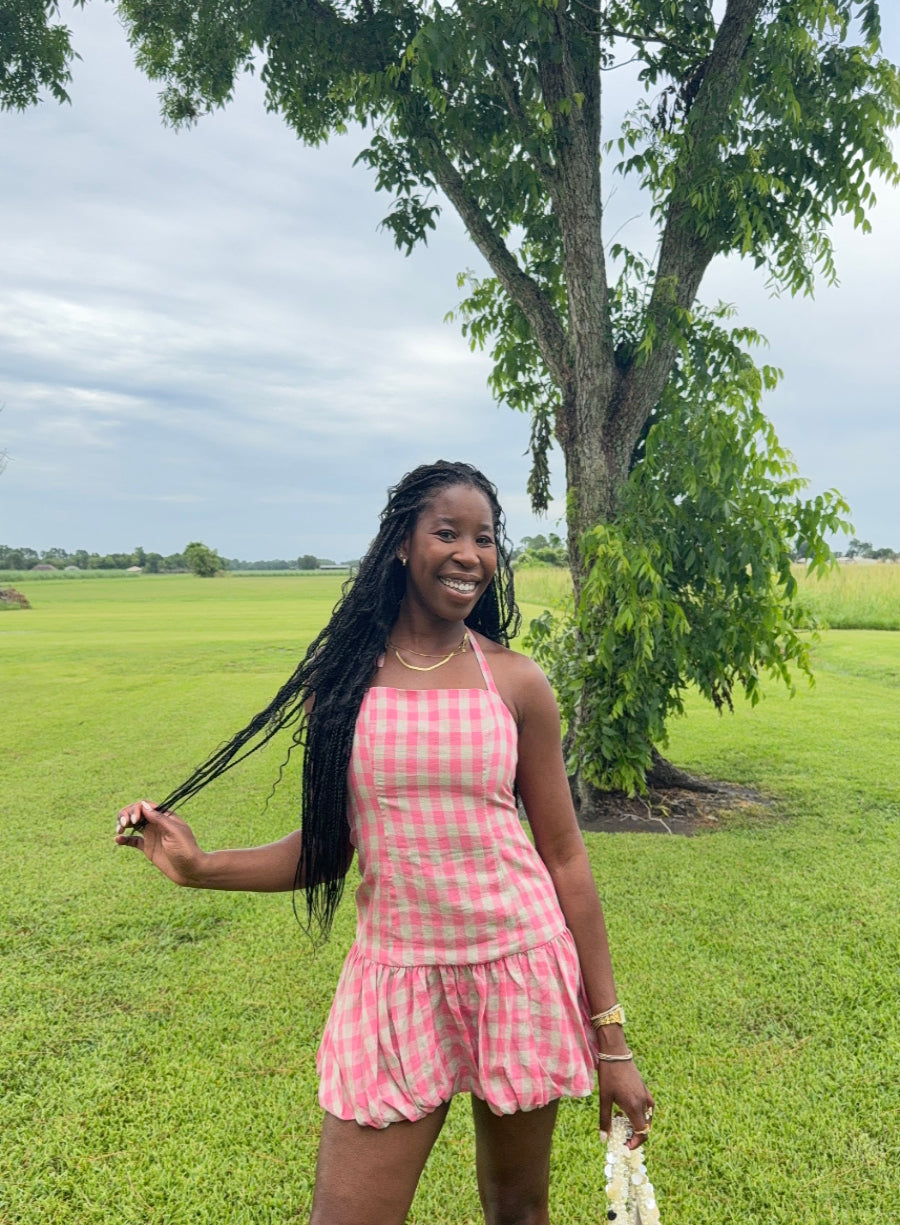 Strawberry Sips Dress